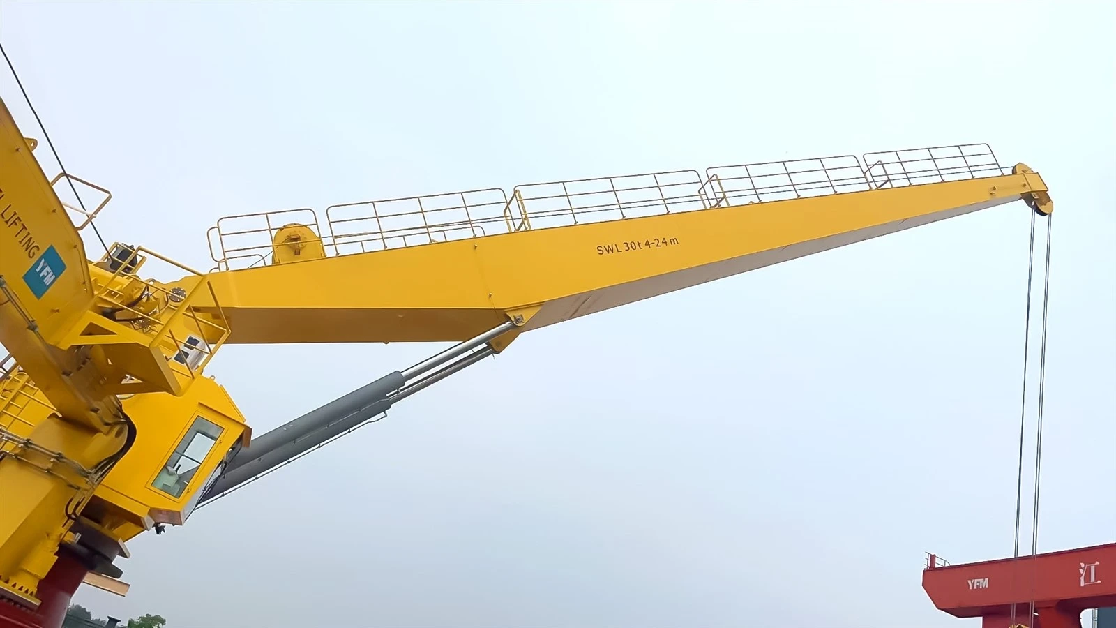 30T straight boom crane 30T straight boom crane